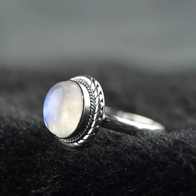 Серебряное Кольцо С Лунным Камнем Купить