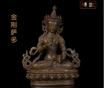 

Sculpture Tibet Buddhism Bronze Copper Vajrasattva Vajradhara Bodhisattva Statue