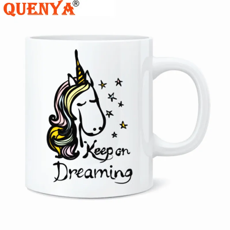 Quenya Творческий сохранять на Мечтая Керамика кружка Кофе Чай молоко чашки с