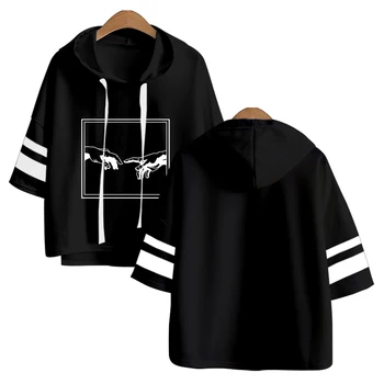 

Michelangelo kpop hoodies Riverdale Short Sleeve harajuku Fashion hoodies Women Cool Spring/Summer Clothes Hip Hop clothes