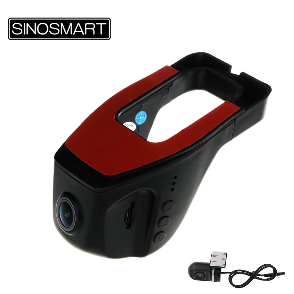 bilder für SINOSMART Auf Lager Universal Wifi DVR für Volkswagen/Honda/Mazda/Mitsubishi/Opel/Hyundai/Kia App Control Dual Objektive Optional bilder für SINOSMART Auf Lager Universal Wifi DVR für Volkswagen/Honda/Mazda/Mitsubishi/Opel/Hyundai/Kia App Control Dual Objektive Optional