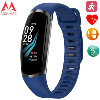 

Adsumad R16 Smart Bracelet Heart Rate Band Sleep Monitor Blood Pressure Fitness Tracker Band Smart watch wristband