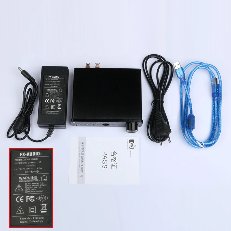 FX Audio D302PRO STA369BW PCM1808 AK4113VF цифровой усилитель для наушников аудио вход