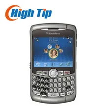 Разблокирована оригинальный blackberry curve 8320 wifi qwerty клавиатура сотового телефона 2-мегапиксельная гарантия 1 год
