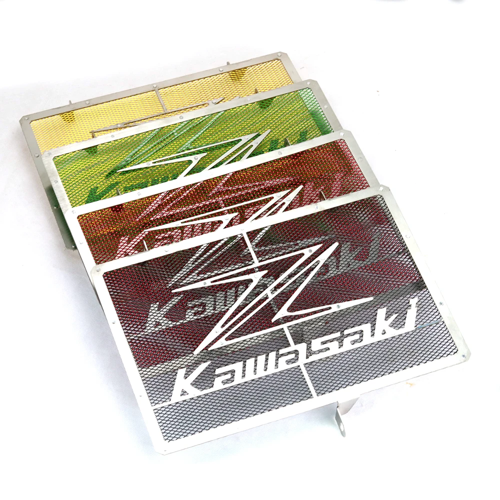 

For Kawasaki Z750 Z800 ZR800 Z1000 Z1000SX Stainless Steel Motorcycle Radiator Grille Guard Cover Protector