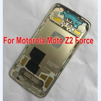 

LTPro Best Quality For Motorola Moto Z2 Force Back Battery Cover Housing Door Case Mobile Phone Rear Cover Parts