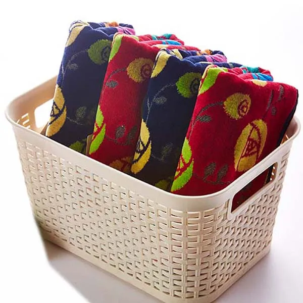 

Pattern of roses Soft Cotton Bath Towel For Adults Absorbent Terry Luxury Hand Bath Beach Face Sheet Adult men women basic Towel