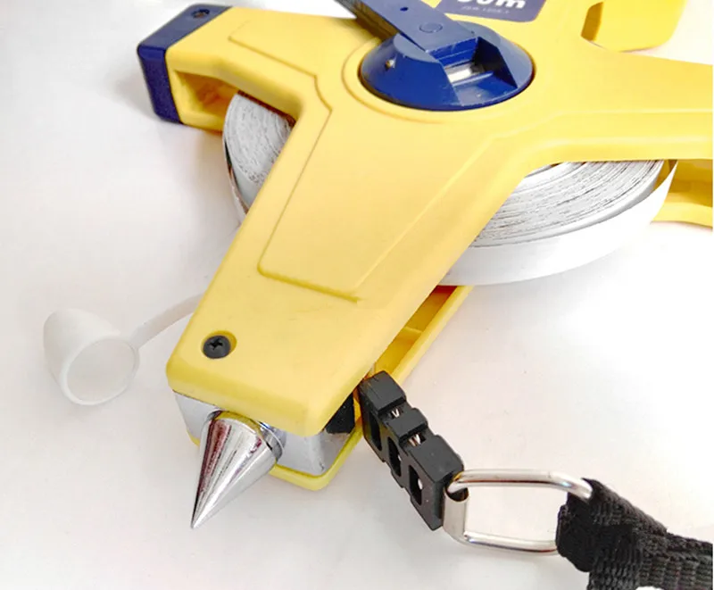 RQBHD 50m Disc Tape Measure Telescopic Ruler Engineering Measuring Tool Size : 50m RQBHD 50m Disc Tape Measure Telescopic Ruler Engineering Measuring Tool Size : 50m