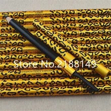 12 шт. Леопардовый черный лоб глаза лайнер ручка с Водонепроницаемый Подводка для глаз двойной глаз Макияж Инструмент бровей Pen Liner Pencil