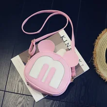 2016 neue Nette Mickey Taschen Mode frauen Schulter Messenger Bags Damen Leder Handtaschen Berühmte Marken Frauen Crossbody Taschen