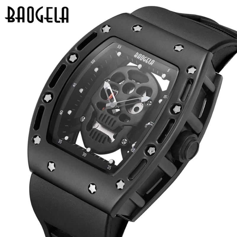 Prix pour BAOGELA Hommes Montres de mode Nouvelle Marque De Luxe Creux De Silice gel horloge Mâle Casual Sport Montre Hommes Lumin Poignet Quartz sport montre Prix pour BAOGELA Hommes Montres de mode Nouvelle Marque De Luxe Creux De Silice gel horloge Mâle Casual Sport Montre Hommes Lumin Poignet Quartz sport montre