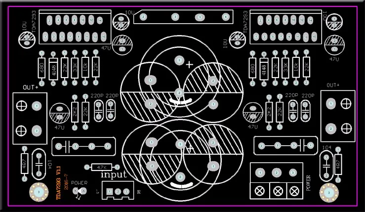 100 Вт+ 100 вт DIY 2.0CH Класс D TDA7293 аудио усилитель мощности комплекты с защитой динамика цепи и LM3886 того же уровня