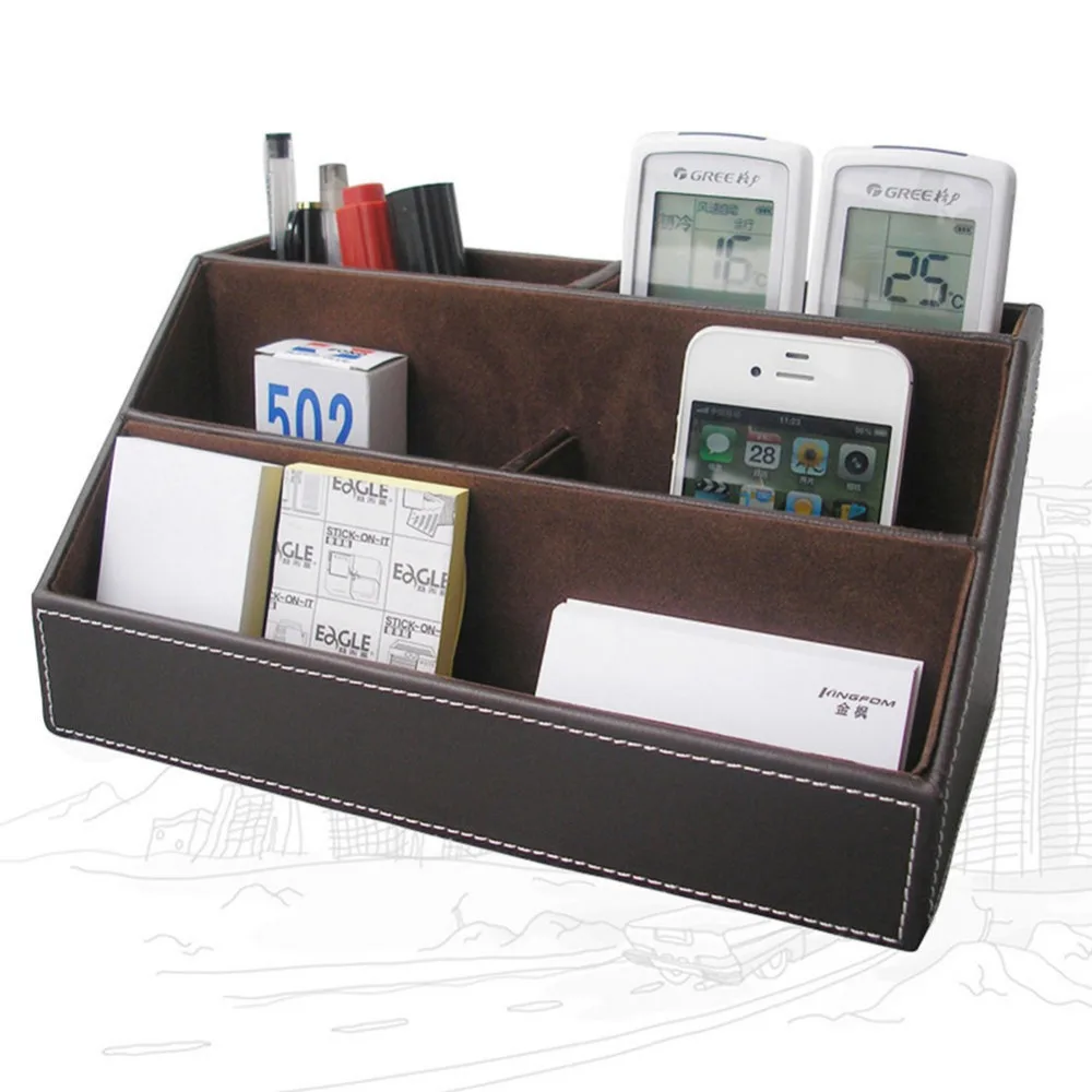 Kingfom 5 Pcs Modern Upscale Pu Leather Office Supplies Sets Kingfom 5 Pcs Modern Upscale Pu Leather Office Supplies Sets Stationery Storage Box Pen Holder Desk Black T08k In Set From School