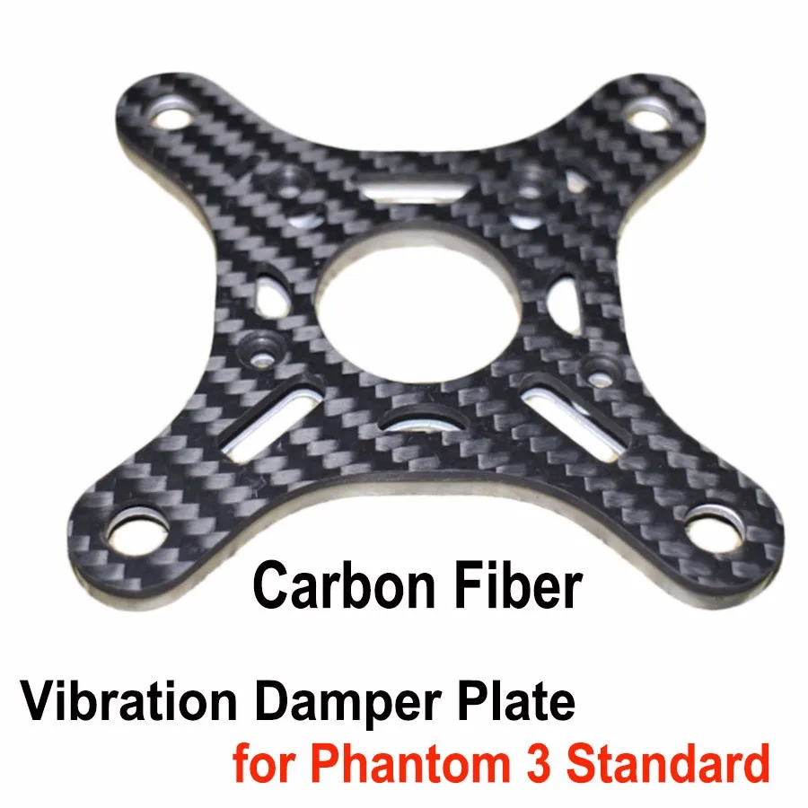 Carbon Fiber Gimbal Damping Plate Borad Anti Vibration Set Shock Absorber For DJI Phantom 3 Standard Gimbal