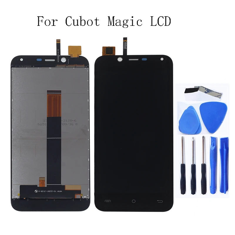 

For Cubot Magic LCD Touch Screen Digitizer for Cubot Magic Mobile Phone Accessories LCD Monitor Replacement + Free Shipping