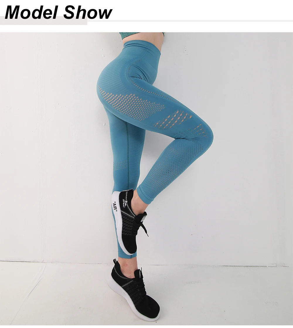 black seamless leggings