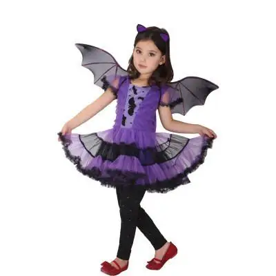 Детские маскарадные костюмы, детская одежда на Хэллоуин, одежда для сцены ведьмы - Цвет: Witch