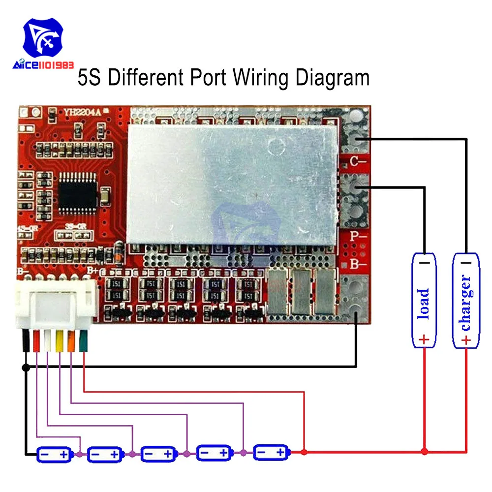 4S 5S 50A BMS плата 3,2 V/3,7 V железо фосфат LiFePO4 батарея BMS плата 3,2/3,7 V 18650 литиевая батарея Защитная плата w/баланс