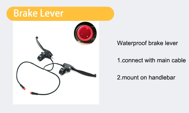 Аксессуары для электровелосипедов комплект без аккумулятора и двигателя для электрического велосипеда дисплей поворотный контроллер дроссельной заслонки тормозной рычаг