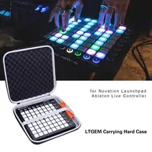 LTGEM EVA черный Переносной жесткий футляр для Novation Launchpad Ableton контроллер