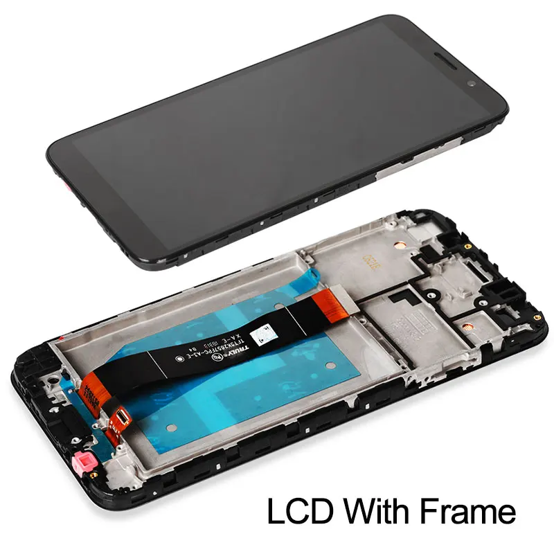 Ceny Ekran dotykowy dla Huawei Honor 7A DUA L22 ekran LCD nowy Panel szklany Digitizer LCD dla honoru 7A wersja rosyjska 5.45 cala