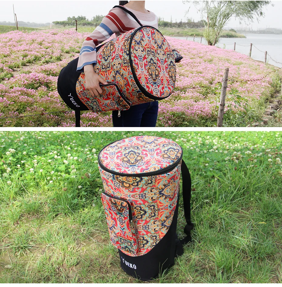 YUEKO новая сумка Djembe Африканский барабан сумка регулируемые плечевые ремни высокого качества трехслойная конструкция 12 дюймов 14 дюймов