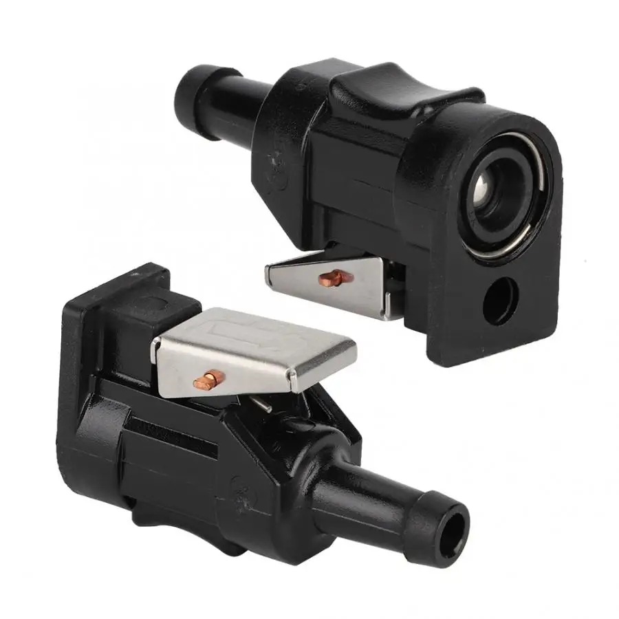 

2Pcs Marine Engine Fuel Hose Line Connector for Yamaha 8mm Outboard fits the outboard models with 8mm fuel line