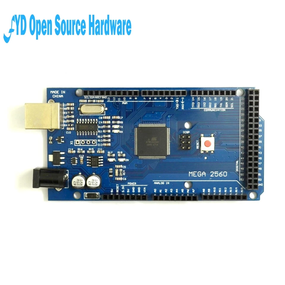 1 комплект Mega 2560 R3 Mega2560 REV3 ATmega2560-16AU плата+ USB кабель совместимый для arduino