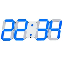 Large Modern Design Digital LED Wall Clocks Big Creative Vintage Watch Home Decoration Decor 3D Gift Optional Plug