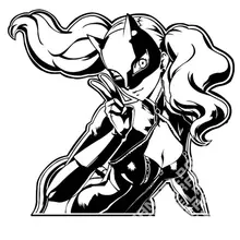 PowerAngel Huge PERSONA 5 Japanese Anime Sticker for Car Stickers for Wall Decal Stickers Toy Sticker