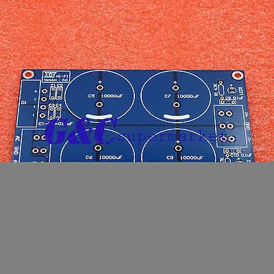 4*10000 мкФ/с алюминиевой крышкой, 50В фильтра выпрямителя тока Питание доска(для LM3886TF TDA7293) печатной платы