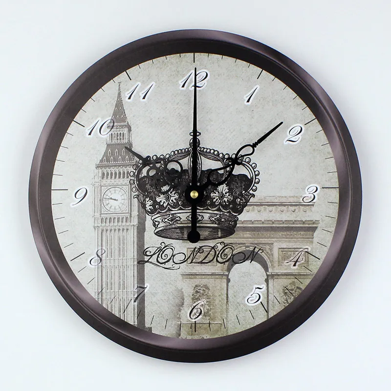 London Big Ben wall decoration watch fashion home decoration 3d wall