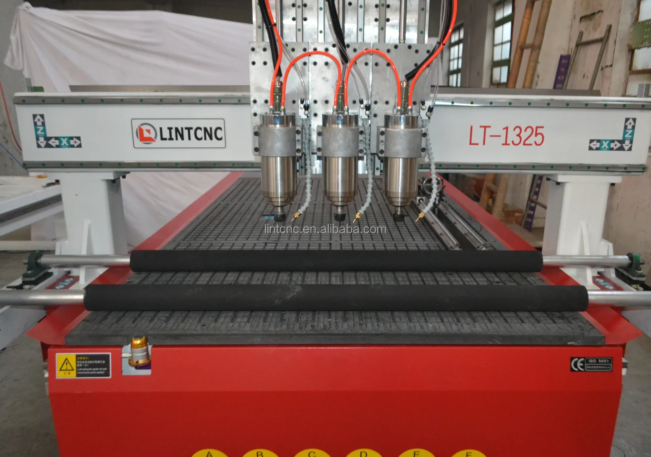 1325 три шпинделя головка пневматическое устройство смены инструментов cnc маршрутизатор для резьба по дереву/1325 cnc резьба по дереву машина/mdf маршрутизатор ЧПУ