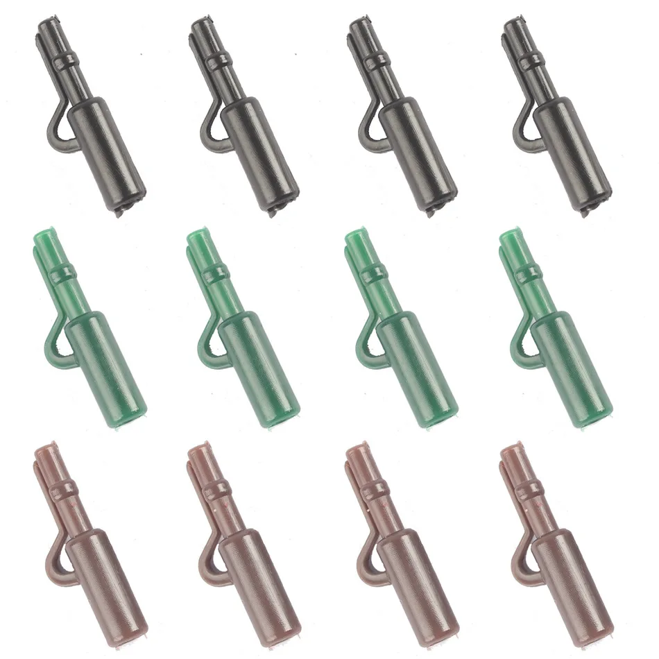 

20pcs/set European Carp Fishing Accessories Lead Clip Silica Gel Carp End Fixed Line Pesca Fishing Tackle Equipment