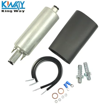 

FREE SHIPPING-King Way- 255LPH External Inline FUEL PUMP GSL392 GSL-392 HIGH PRESSURE FUEL PUMP W/KIT