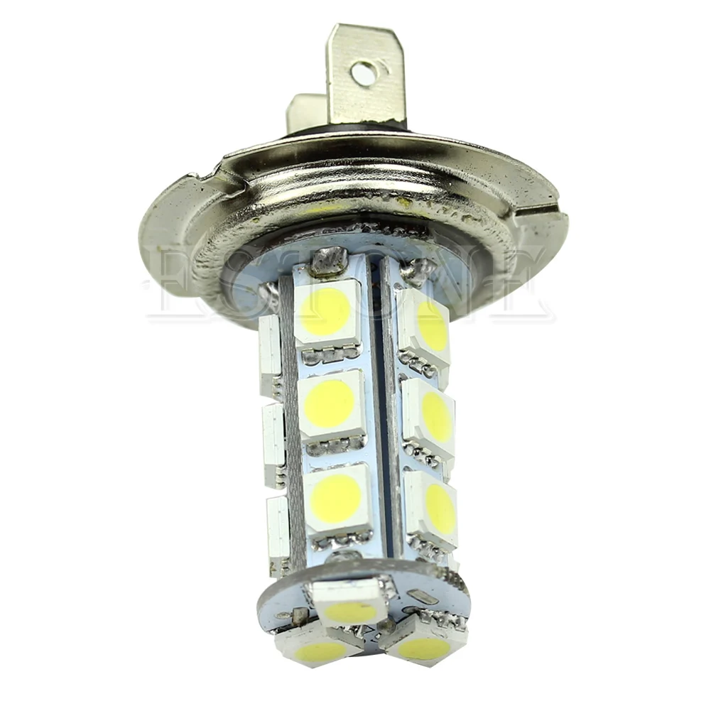 2021 Новый H7 18 SMD светодиодный 5050 автомобиль туман лампы чистый белый вождения