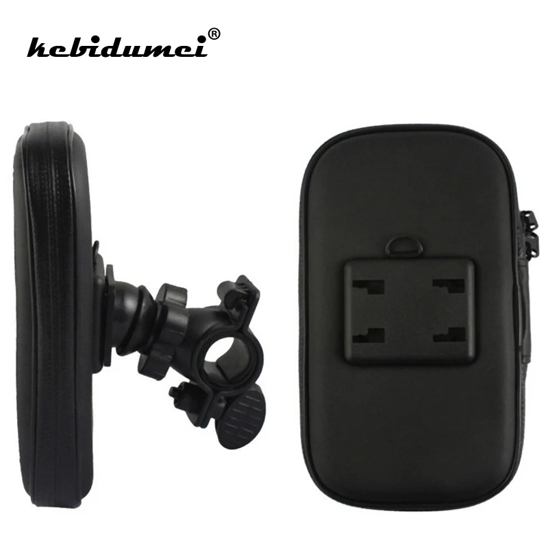 

kebidumei Mobile Stand For iPhone 4 5S 6S 7 Plus GPS Bike Holder Motorcycle Phone Holder With Waterproof Bag Soporte Movil Moto