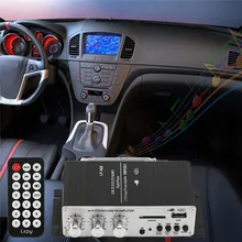 12V HiFi Auto Audio Car Amplifier Power Subwoofer MP3 CD Home Audio Stereo Music Player With USB Port DVD FM MMC+ Remote Control