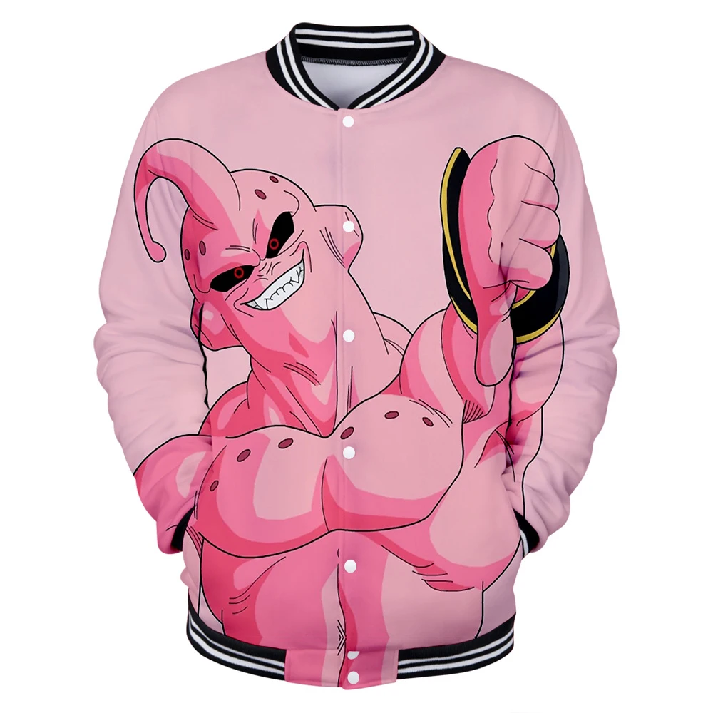 

Cool DRAGON BALL 3D Design V-Neck Hoodies Men Women Unisex Sweatshirts Hip Hop Goku Majin Buu Baseball Clothing Anime Streetwear