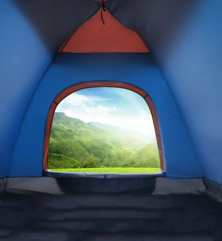 

[TB05]Tent outdoor 3-4 people fully automatic rainproof camping 2 people double camping thicken home indoor children