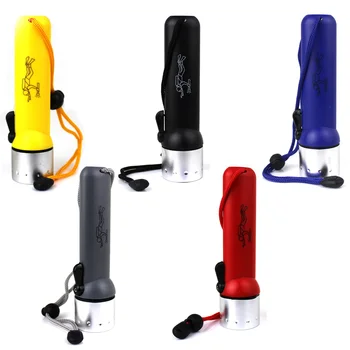 

Hot Underwater Diving Flashlight LED Lanter 2000 Lumens Q5 LED Waterproof Dive Torch Light Linterna Led For Diver Flash Light