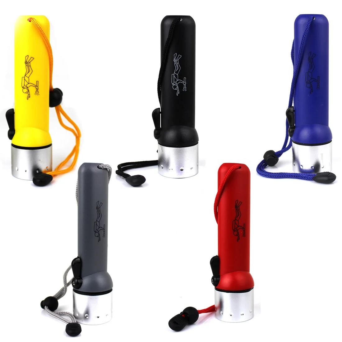 

New Underwater Diving Flashlight LED Lanter 2000 Lumens Q5 LED Waterproof Dive Torch Light Linterna Led For Diver Flash Light