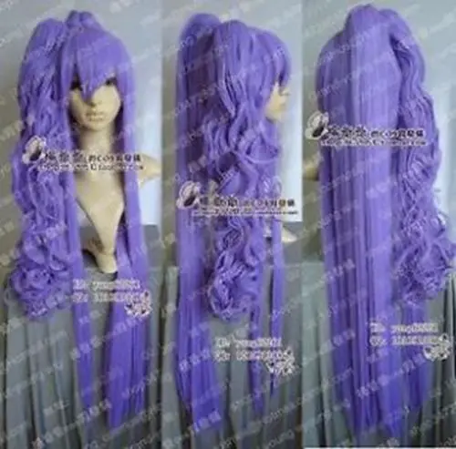 Xiuli 0001973 VOCALOID MIKU Gakupo Косплей Длинный Парик + 2 Клип Хвостики|ponytail wrap|wig glueponytail fashion |