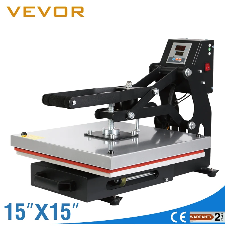 

High Quality New Design VEVOR Hot Sales Heat Transfer T shirt Printing Heat Press Machine sliding plate Advanced