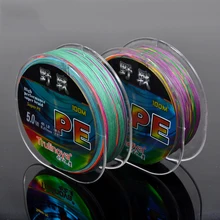 Trulinoya Multicolor 8 Braided PE Fishing Lines 100M High Performance Super Braid Line