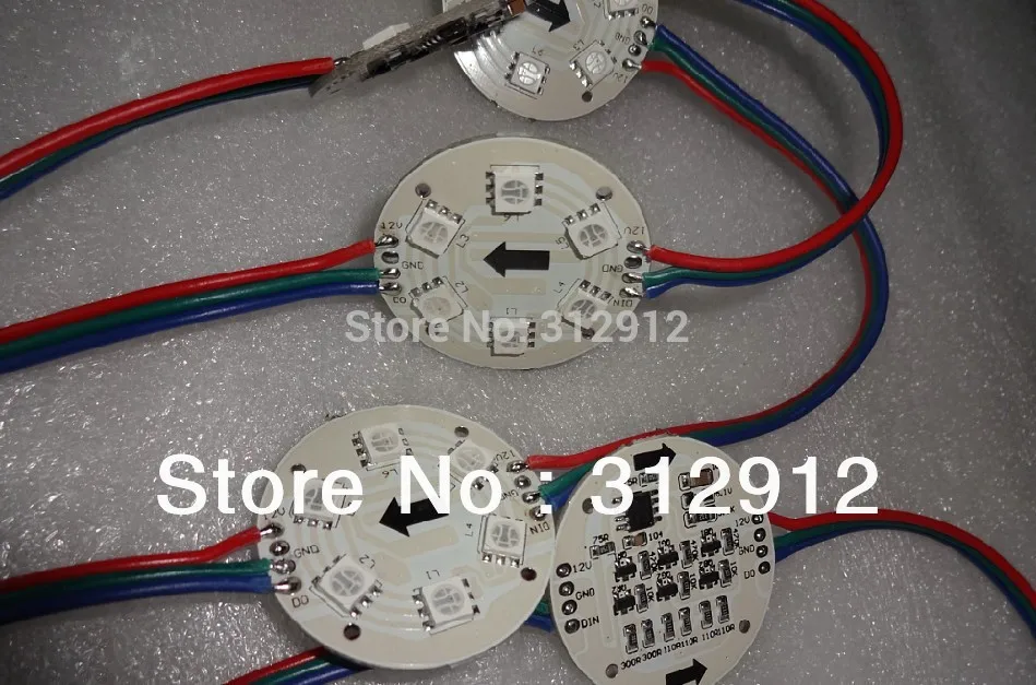 Модуль WS2811 диаметр 38 мм 20 шт. без waterproo 1 44 Вт вход 12 В|module sfp|modul canmodule gsm |