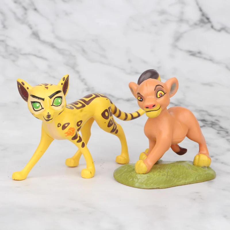 Экшн фигурки из мультфильма Disney 8 шт./компл. героев защита льва Король Лев Kion Bunga