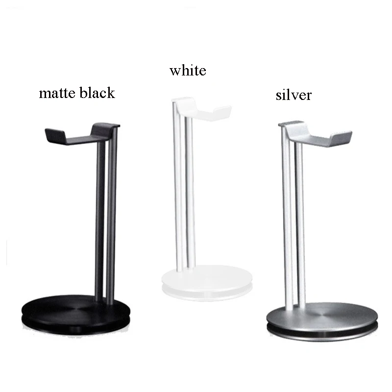Universal Aluminium Alloy Metal Bracket Headphone Holder Headset Display Hanger CNC High end Anti slip Headphone Stand