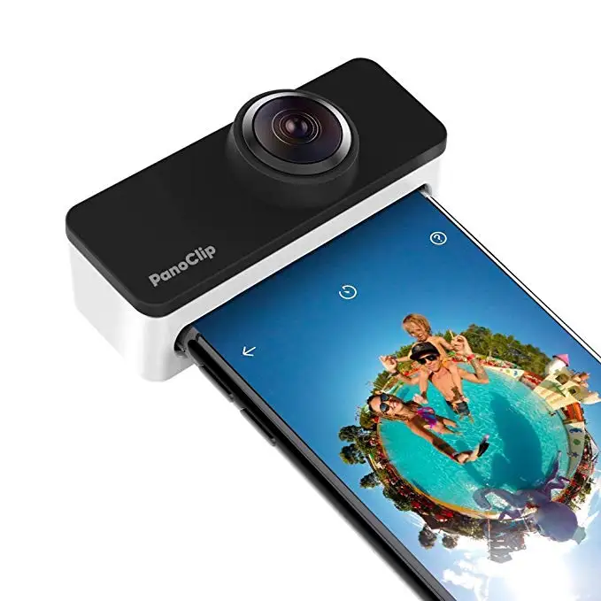 Панорамный объектив PanoClip 360 градусов для iPhone X 8 7 Plus|Аксессуары фотостудии| |