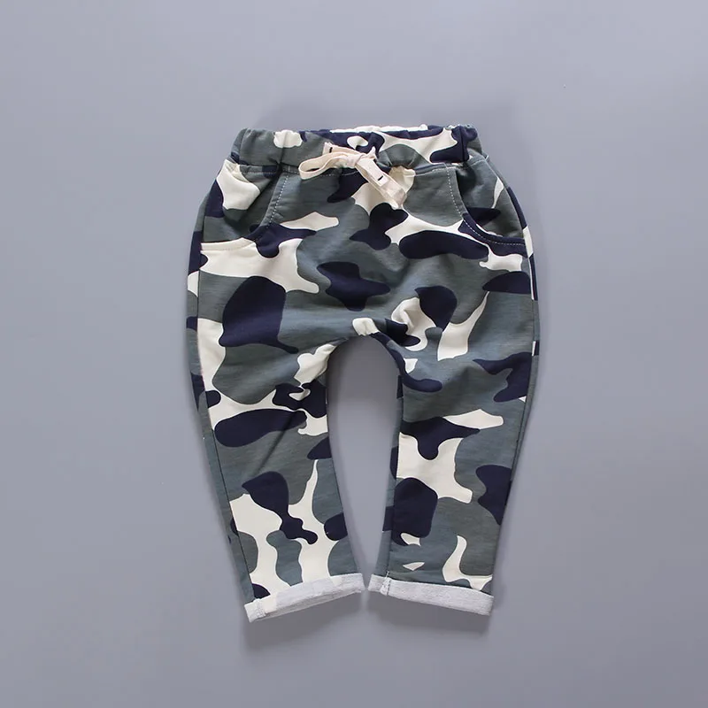 Baby Boys clothing 1-4 Y baby pants Camouflage sport pants kids cotton toddler baby boy pants  girls trousers children's pants